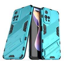 Load image into Gallery viewer, Punk Armor 2 in 1 PC + TPU Shockproof Phone Case with Invisible Holder, For Xiaomi Redmi Note 11 China, For Xiaomi Redmi Note 11 Pro / Note 11 Pro+
