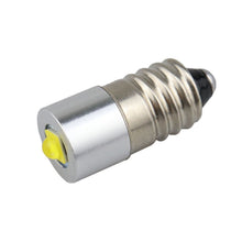 Load image into Gallery viewer, 3W 1 LED 3535 SMD 150-200 LM LED Flashlight, E10, P13.5S, E10 White Light, P13.5S White Light