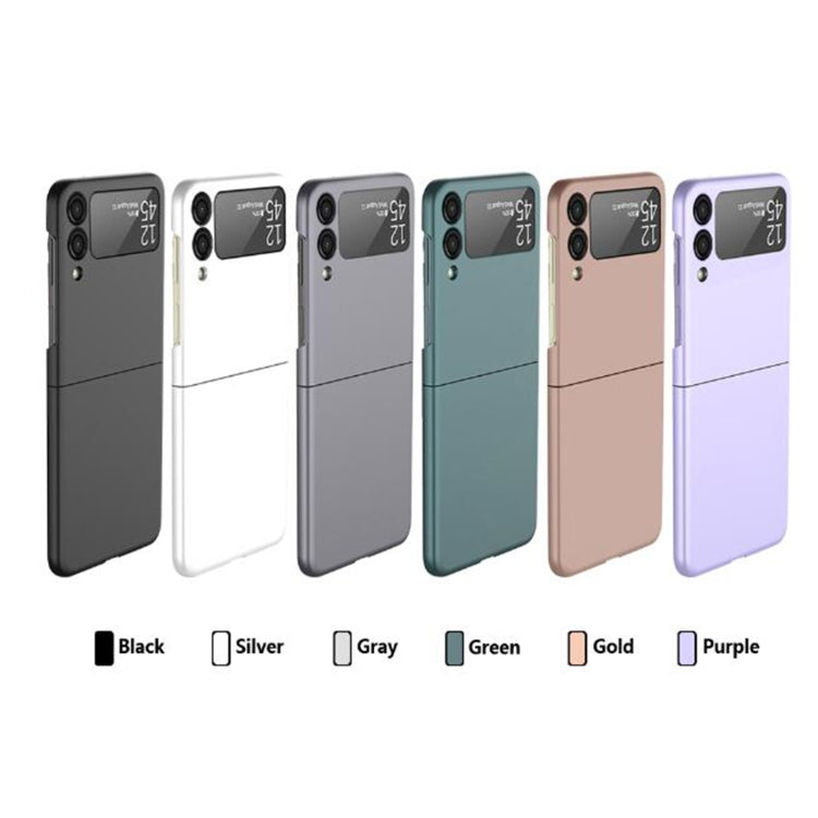 Oil-sprayed Ultra-thin Folding Phone Case, For Samsung Galaxy Z Flip3 5G