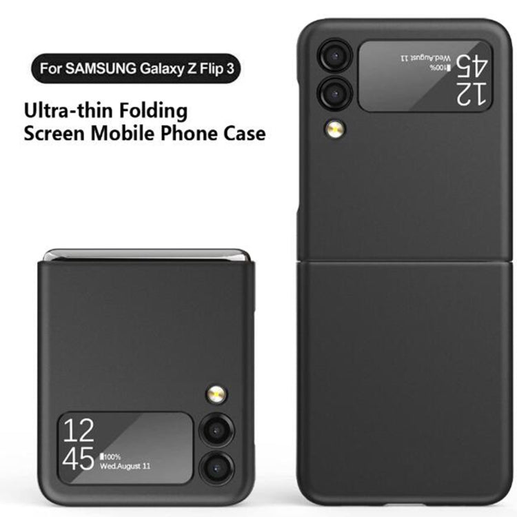 Oil-sprayed Ultra-thin Folding Phone Case, For Samsung Galaxy Z Flip3 5G