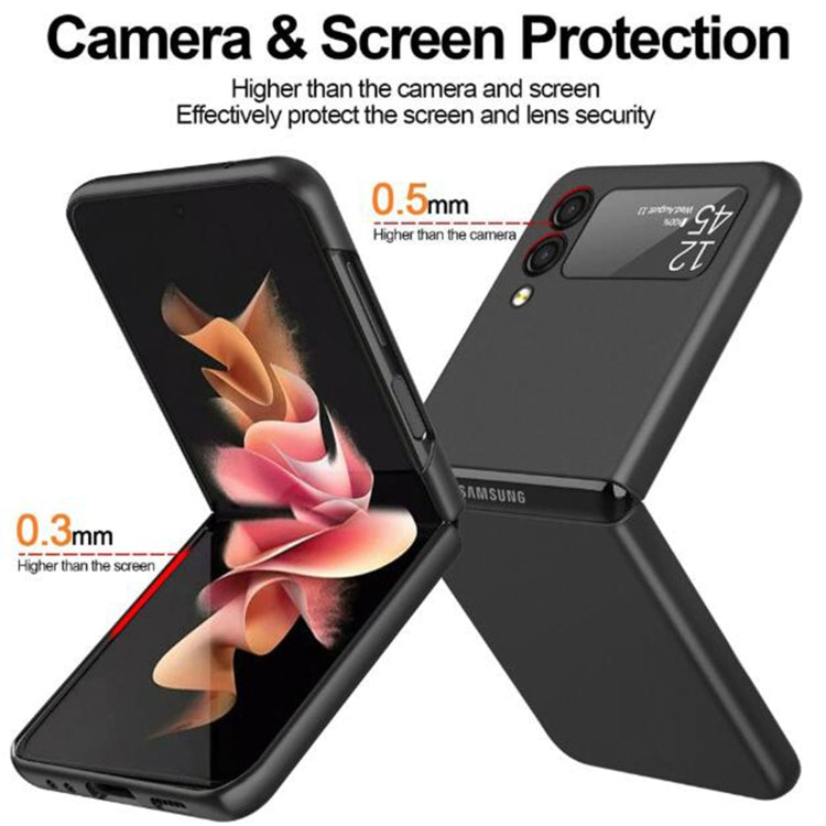 Oil-sprayed Ultra-thin Folding Phone Case, For Samsung Galaxy Z Flip3 5G
