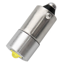 Load image into Gallery viewer, BA9S 3W 1 LED 3535 SMD 150-200 LM LED Flashlight, 6-28V, BA9S White Light, BA9S