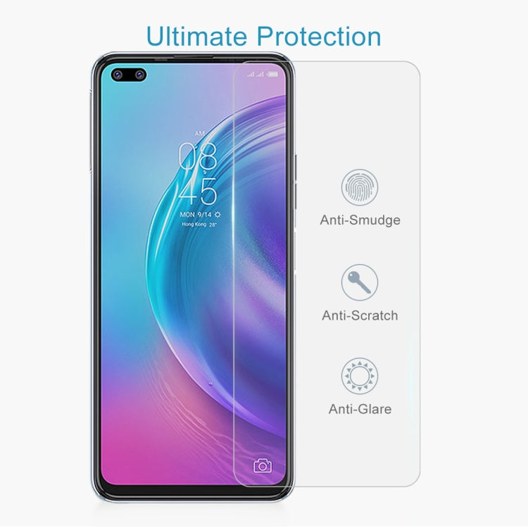 50 PCS 0.26mm 9H 2.5D Tempered Glass Film, For Tecno Camon 16 Premier (50 PCS)