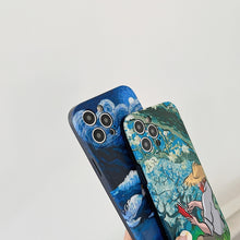 Load image into Gallery viewer, Oil Painting IMD Straight TPU Protective Phone Case, For iPhone 13 Pro Max, For iPhone 13 Pro, For iPhone 13