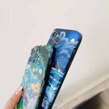 Load image into Gallery viewer, Oil Painting IMD Straight TPU Protective Phone Case, For iPhone 13 Pro Max, For iPhone 13 Pro, For iPhone 13