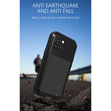 Load image into Gallery viewer, LOVE MEI Metal Shockproof Waterproof Dustproof Protective Phone Case, For iPhone 13 mini, For iPhone 13, For iPhone 13 Pro, For iPhone 13 Pro Max