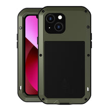 Load image into Gallery viewer, LOVE MEI Metal Shockproof Waterproof Dustproof Protective Phone Case, For iPhone 13 mini, For iPhone 13, For iPhone 13 Pro, For iPhone 13 Pro Max