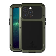 Load image into Gallery viewer, LOVE MEI Metal Shockproof Waterproof Dustproof Protective Phone Case, For iPhone 13 mini, For iPhone 13, For iPhone 13 Pro, For iPhone 13 Pro Max
