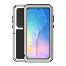 Load image into Gallery viewer, LOVE MEI Metal Shockproof Waterproof Dustproof Protective Phone Case with Glass, For Huawei P50, For Samsung Galaxy S21 FE