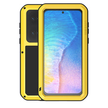 Load image into Gallery viewer, LOVE MEI Metal Shockproof Waterproof Dustproof Protective Phone Case with Glass, For Huawei P50, For Samsung Galaxy S21 FE
