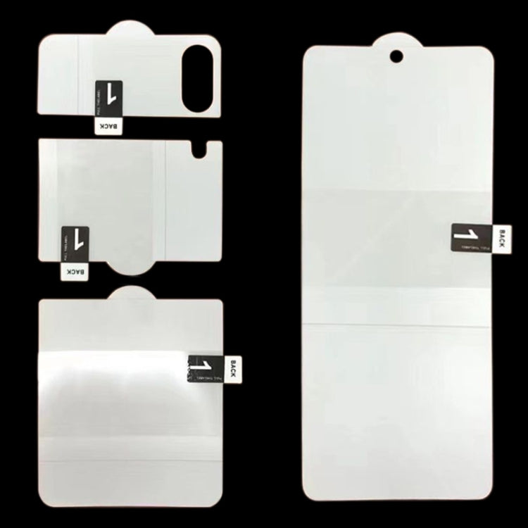 Full Screen Protector Explosion-proof Hydrogel Film, For Samsung Galaxy Z Flip3 5G(Internal+External+Back Screen)(1 PC), For Samsung Galaxy Z Fold3 5G(Internal+External+Back Screen) (1 PC), For Samsung Galaxy Z Flip3 5G(Internal Screen) (1 PC)         ...