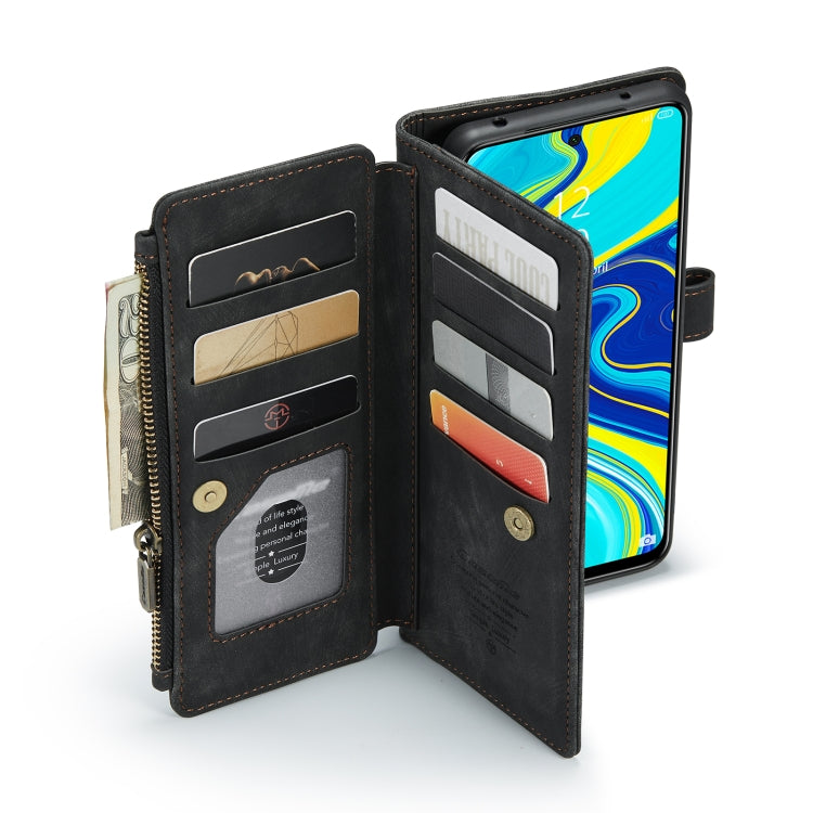 CaseMe-C30 Multifunctional Horizontal Flip PU + TPU Phone Case, For Xiaomi Redmi Note 9 Pro Max / Redmi Note 9 Pro / Redmi Note 9s, For Xiaomi Redmi Note 10 4G / Redmi Note 10S, For Xiaomi Redmi Note 10 Pro 4G / Redmi Note 10 Pro Max