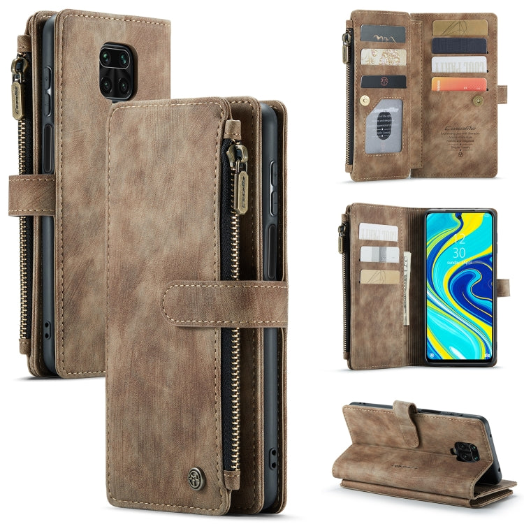 CaseMe-C30 Multifunctional Horizontal Flip PU + TPU Phone Case, For Xiaomi Redmi Note 9 Pro Max / Redmi Note 9 Pro / Redmi Note 9s, For Xiaomi Redmi Note 10 4G / Redmi Note 10S, For Xiaomi Redmi Note 10 Pro 4G / Redmi Note 10 Pro Max
