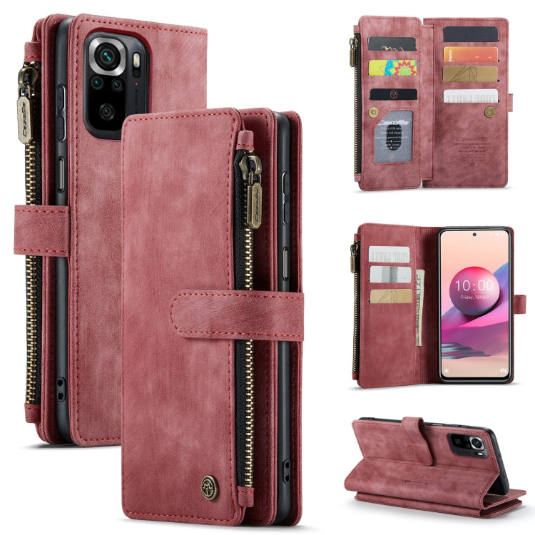 CaseMe-C30 Multifunctional Horizontal Flip PU + TPU Phone Case, For Xiaomi Redmi Note 9 Pro Max / Redmi Note 9 Pro / Redmi Note 9s, For Xiaomi Redmi Note 10 4G / Redmi Note 10S, For Xiaomi Redmi Note 10 Pro 4G / Redmi Note 10 Pro Max