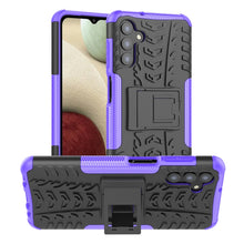 Load image into Gallery viewer, Tire Texture Shockproof TPU+PC Phone Case with Holder, For Samsung Galaxy A13 5G, For Samsung Galaxy S22 5G, For Samsung Galaxy S22+ 5G