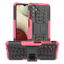 Load image into Gallery viewer, Tire Texture Shockproof TPU+PC Phone Case with Holder, For Samsung Galaxy A13 5G, For Samsung Galaxy S22 5G, For Samsung Galaxy S22+ 5G
