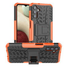 Load image into Gallery viewer, Tire Texture Shockproof TPU+PC Phone Case with Holder, For Samsung Galaxy A13 5G, For Samsung Galaxy S22 5G, For Samsung Galaxy S22+ 5G