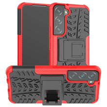 Load image into Gallery viewer, Tire Texture Shockproof TPU+PC Phone Case with Holder, For Samsung Galaxy A13 5G, For Samsung Galaxy S22 5G, For Samsung Galaxy S22+ 5G