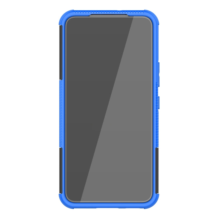 Tire Texture Shockproof TPU+PC Phone Case with Holder, For Samsung Galaxy S22 5G