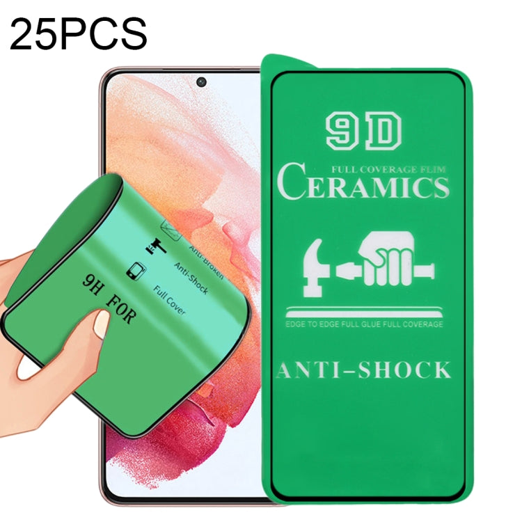 25 PCS 9D Full Screen Glue Ceramic Film, For Xiaomi Redmi Note 11T 5G (25 PCS), For Samsung Galaxy S21 5G (25pcs), For Xiaomi Redmi Note 11 4G International Version 6.43 inch (25 PCS), For Samsung Galaxy S21+ 5G (25pcs)                                 ...