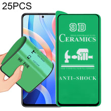 Load image into Gallery viewer, 25 PCS 9D Full Screen Glue Ceramic Film, For Samsung Galaxy S21 5G (25pcs), For Xiaomi Redmi Note 11T 5G (25 PCS), For Samsung Galaxy S21+ 5G (25pcs), For Xiaomi Redmi Note 11 4G International Version 6.43 inch (25 PCS)                                 ...