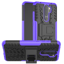 Load image into Gallery viewer, Tire Texture Shockproof TPU+PC Protective Case with Holder, For Xiaomi Redmi Note 8 Pro, For Xiaomi Redmi Note 8