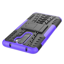 Load image into Gallery viewer, Tire Texture Shockproof TPU+PC Protective Case with Holder, For Xiaomi Redmi Note 8 Pro, For Xiaomi Redmi Note 8