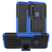 Load image into Gallery viewer, Tire Texture Shockproof TPU+PC Protective Case with Holder, For Xiaomi Redmi Note 8 Pro, For Xiaomi Redmi Note 8