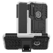 Load image into Gallery viewer, Tire Texture Shockproof TPU+PC Protective Case with Holder, For Xiaomi Redmi Note 8 Pro, For Xiaomi Redmi Note 8