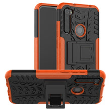 Load image into Gallery viewer, Tire Texture Shockproof TPU+PC Protective Case with Holder, For Xiaomi Redmi Note 8 Pro, For Xiaomi Redmi Note 8
