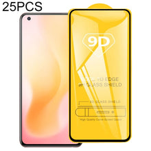Load image into Gallery viewer, 25 PCS 9D Full Glue Screen Tempered Glass Film, For vivo U10 / U3x (25 PCS), For OPPO Realme X2 (25 PCS), For vivo X50 5G (25 PCS), For OPPO Realme X3 SuperZoom (25 PCS), For vivo Y30 (25 PCS), For OPPO Reno 5G(25 PCS), For vivo Y51s (25 PCS)          ...