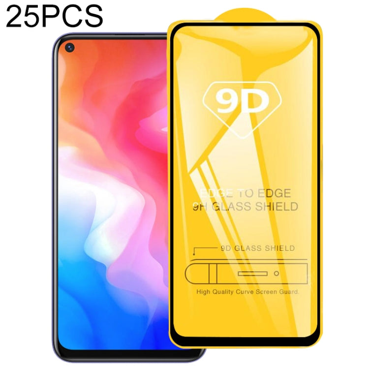 25 PCS 9D Full Glue Screen Tempered Glass Film, For vivo U10 / U3x (25 PCS), For OPPO Realme X2 (25 PCS), For vivo X50 5G (25 PCS), For OPPO Realme X3 SuperZoom (25 PCS), For vivo Y30 (25 PCS), For OPPO Reno 5G(25 PCS), For vivo Y51s (25 PCS)          ...