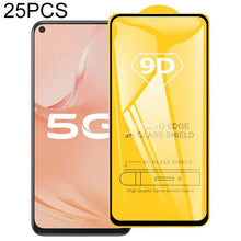 Load image into Gallery viewer, 25 PCS 9D Full Glue Screen Tempered Glass Film, For vivo U10 / U3x (25 PCS), For OPPO Realme X2 (25 PCS), For vivo X50 5G (25 PCS), For OPPO Realme X3 SuperZoom (25 PCS), For vivo Y30 (25 PCS), For OPPO Reno 5G(25 PCS), For vivo Y51s (25 PCS)          ...