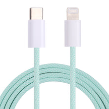 Load image into Gallery viewer, PD USB-C / Type-C to 8 Pin Data Cable, Cable Length: 1m, 12W, 20W