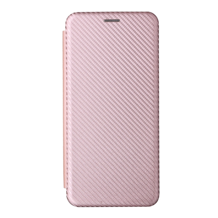 Carbon Fiber Texture Magnetic Horizontal Flip PU Phone Case, For Xiaomi Redmi Note 11 Pro / Note 11 Pro+, For ZTE Blade V30