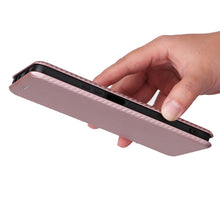 Load image into Gallery viewer, Carbon Fiber Texture Magnetic Horizontal Flip PU Phone Case, For Xiaomi Redmi Note 11 Pro / Note 11 Pro+, For ZTE Blade V30