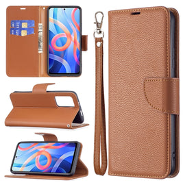 Litchi Texture Pure Color Horizontal Flip Leather Phone Case with Holder & Card Slots & Wallet & Lanyard, For Xiaomi Redmi Note 11 5G, For Samsung Galaxy A13 5G, For Samsung Galaxy S22+ 5G, For Samsung Galaxy S22 Ultra 5G, For Samsung Galaxy S22 5G