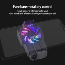 Load image into Gallery viewer, MeMo FL05 Fan Mobile Phone Radiator with Colorful Lights, FL05