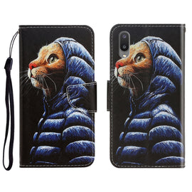 3D Colored Drawing Horizontal Flip Leather Phone Case with Holder & Card Slots & Wallet, For Samsung Galaxy A02, For Samsung Galaxy A02s 166mm Version, For Samsung Galaxy A02s 164mm Version