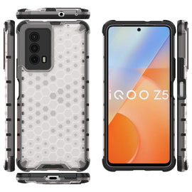 Shockproof Honeycomb PC + TPU Phone Case, For vivo iQOO Z5, For Xiaomi Redmi Note 11 5G, For Xiaomi Redmi Note 11 Pro 5G, For Huawei nova 8i, For OPPO K9 Pro 5G, For OPPO K9s 5G, For OPPO Realme GT Neo2 5G, For OPPO Realme Narzo 50A, For OPPO Realme 8i
