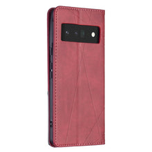 Load image into Gallery viewer, Prismatic Invisible Magnetic Horizontal Flip Phone Leather Case with Holder &amp; Card Slots &amp; Photo Frame, For Google Pixel 6 Pro, For Google Pixel 6, For Xiaomi Redmi Note 11 5G, For Samsung Galaxy A13 5G, For Samsung Galaxy M52 5G                       ...