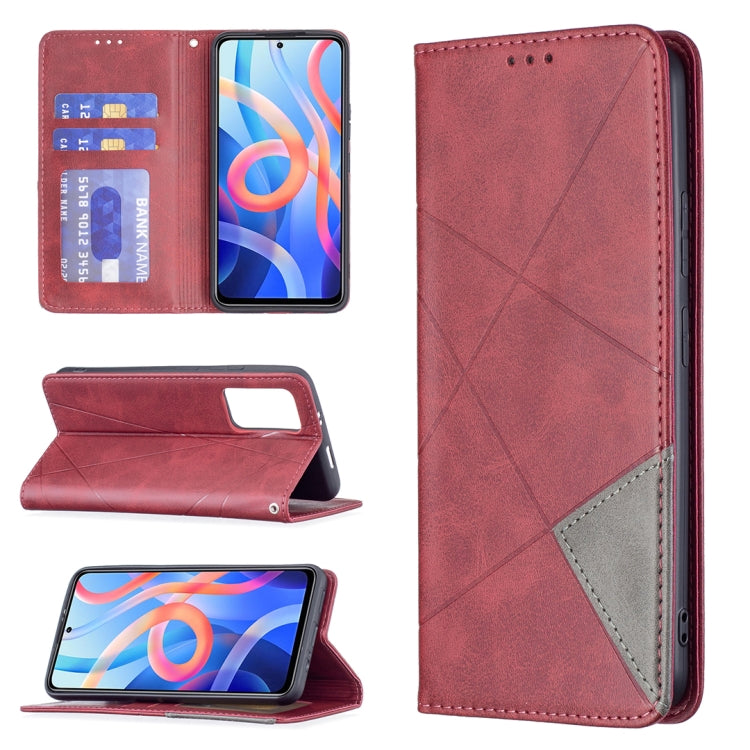 Prismatic Invisible Magnetic Horizontal Flip Phone Leather Case with Holder & Card Slots & Photo Frame, For Google Pixel 6 Pro, For Google Pixel 6, For Xiaomi Redmi Note 11 5G, For Samsung Galaxy A13 5G, For Samsung Galaxy M52 5G                       ...