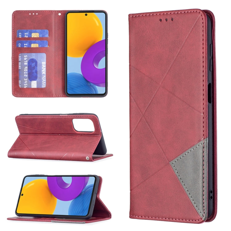 Prismatic Invisible Magnetic Horizontal Flip Phone Leather Case with Holder & Card Slots & Photo Frame, For Google Pixel 6 Pro, For Google Pixel 6, For Xiaomi Redmi Note 11 5G, For Samsung Galaxy A13 5G, For Samsung Galaxy M52 5G                       ...