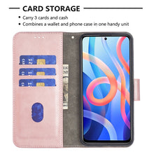 Load image into Gallery viewer, Matching Color Crocodile Texture Horizontal Flip Leather Phone Case with Wallet &amp; Holder &amp; Card Slots, For Xiaomi Redmi Note 11 5G