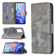 Load image into Gallery viewer, Matching Color Crocodile Texture Horizontal Flip Leather Phone Case with Wallet &amp; Holder &amp; Card Slots, For Xiaomi Redmi Note 11 5G