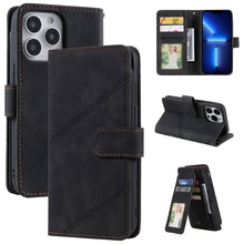 Load image into Gallery viewer, Skin Feel Horizontal Flip Leather Phone Case, For iPhone 13 Pro Max, For iPhone 13 Pro, For iPhone 13, For iPhone 13 mini