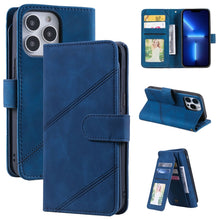 Load image into Gallery viewer, Skin Feel Horizontal Flip Leather Phone Case, For iPhone 13 Pro Max, For iPhone 13 Pro, For iPhone 13, For iPhone 13 mini