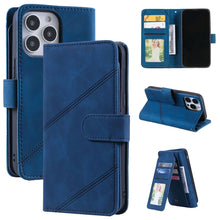 Load image into Gallery viewer, Skin Feel Horizontal Flip Leather Phone Case, For iPhone 13 Pro Max, For iPhone 13 Pro, For iPhone 13, For iPhone 13 mini
