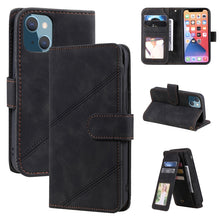 Load image into Gallery viewer, Skin Feel Horizontal Flip Leather Phone Case, For iPhone 13 Pro Max, For iPhone 13 Pro, For iPhone 13, For iPhone 13 mini