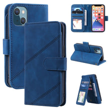 Load image into Gallery viewer, Skin Feel Horizontal Flip Leather Phone Case, For iPhone 13 Pro Max, For iPhone 13 Pro, For iPhone 13, For iPhone 13 mini